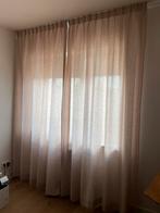 Gordijnen zachtroze, Overige kleuren, 200 cm of meer, Ophalen of Verzenden, Zo goed als nieuw