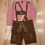 Lederhose 52 Overhemd kousen Tiroler oktoberfeest, Ophalen, Zo goed als nieuw, Maat 52/54 (L)