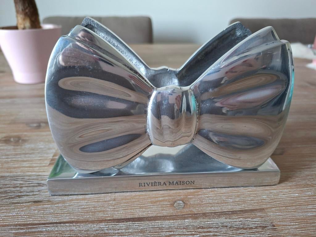 Riviera Maison bow napkin holder, Overige materialen, Overige kleuren, Nieuw, Ophalen of Verzenden