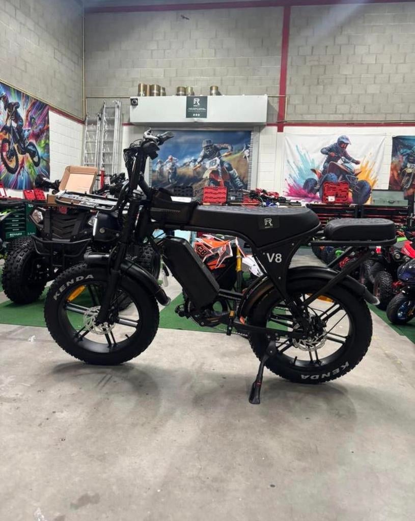 Nieuw🚲 E-Bike Elektrische Fiets Fatbike V8 Pro Plus Ultra, Fietsen en Brommers, Elektrische fietsen, 59 cm of meer, Ophalen of Verzenden