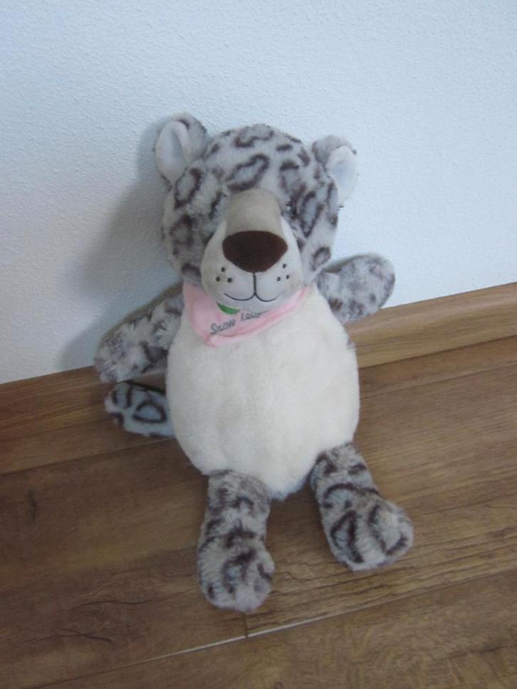 Landahl & Baumann Spielwaren superzacht pluche luipaard knuf, Kinderen en Baby's, Speelgoed | Knuffels en Pluche, Nieuw, Poes