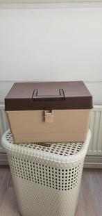 Vintage naaidoos met garen, Hobby en Vrije tijd, Naaien en Fournituren, Ophalen of Verzenden, Garen of Naald(en)