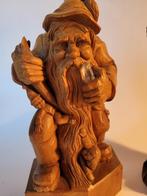 houten beeld houtsnijwerk Zwitsers hout kristal, Antiek en Kunst, Kunst | Beelden en Houtsnijwerken, Ophalen of Verzenden