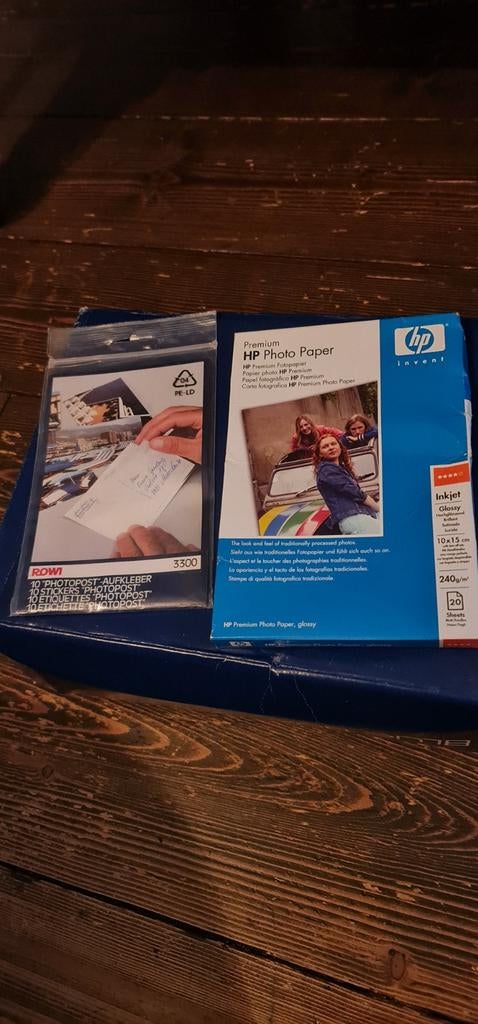 HP fotopapier & Rowi ansichtkaarten - Nieuw (NOS), Ophalen of Verzenden