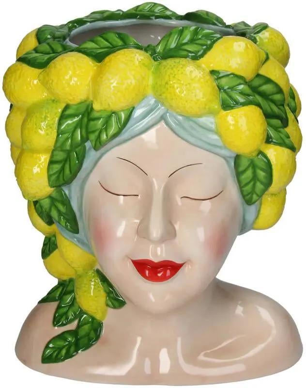 Kleurrijke bloempot van Kersten NIEUW!!, Rond, Nieuw, Ophalen of Verzenden, Aardewerk