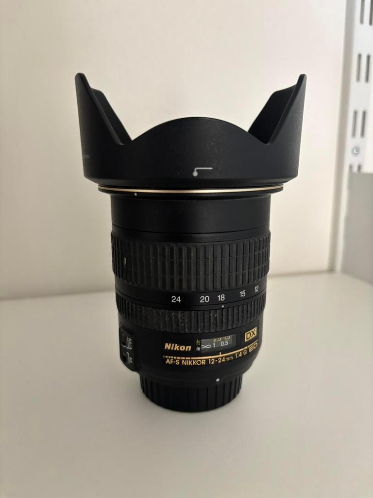 Nikon AF-S 12-24mm f/4.0G IF ED DX, Audio, Tv en Foto, Fotografie | Lenzen en Objectieven, Ophalen of Verzenden, Zo goed als nieuw
