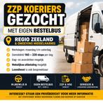 ZZP koeriers gezocht met eigen bestelbus, 33 - 40 uur, LBO / VMBO, Vanaf 1 jaar, Freelance of Uitzendbasis