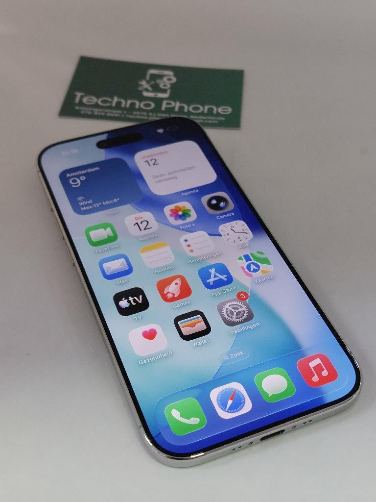 iPhone 17 Air - 256GB-Bijna Nieuw-Apple Garantie!, Telecommunicatie, Mobiele telefoons | Apple iPhone, Wit, Zo goed als nieuw