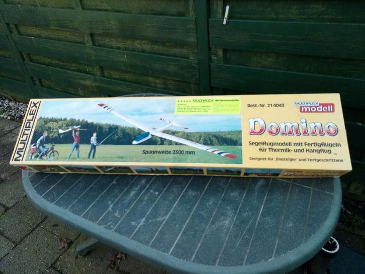 Multiplex Domino bouwdoos, Hobby en Vrije tijd, Modelbouw | Radiografisch | Vliegtuigen, Nieuw, Overige typen, Ophalen of Verzenden