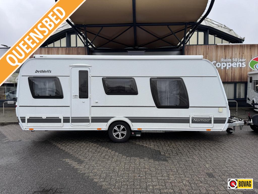 Dethleffs Nomad 530 DR 2021 Mover,Airco,Luifel!!, Caravans en Kamperen, Caravans, Standaardzit, Schokbreker, Bedrijf, 1250 - 1500 kg