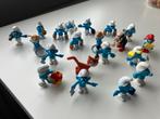 Grote verzameling Smurfen beeldjes met Gargamel en Azraël, Verzamelen, Smurfen, Ophalen of Verzenden, Gebruikt, Verschillende Smurfen
