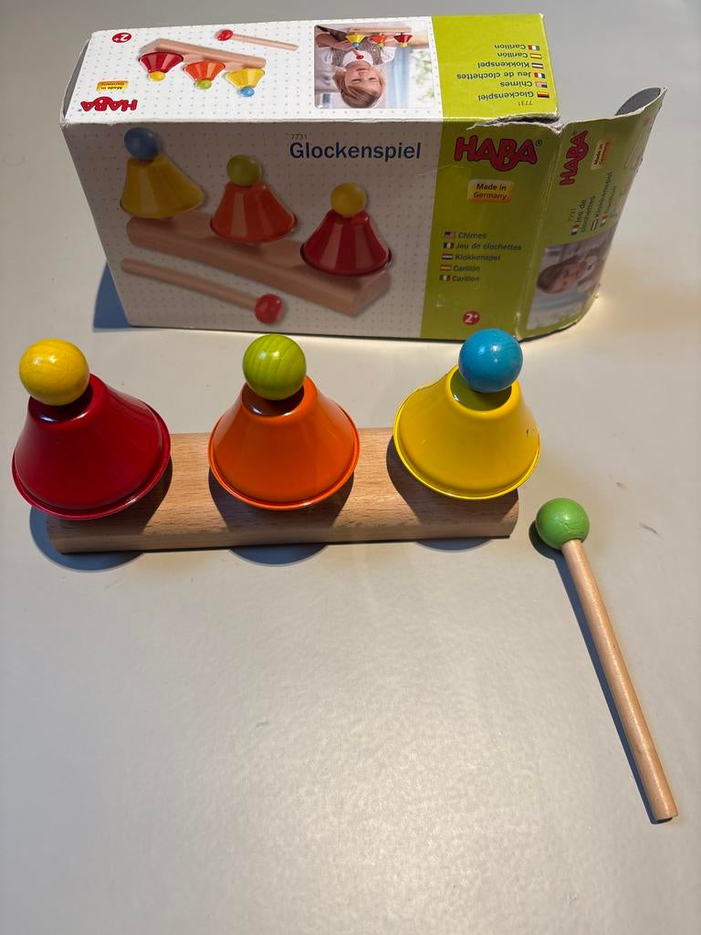 Haba klokkenspel, Ophalen, Zo goed als nieuw