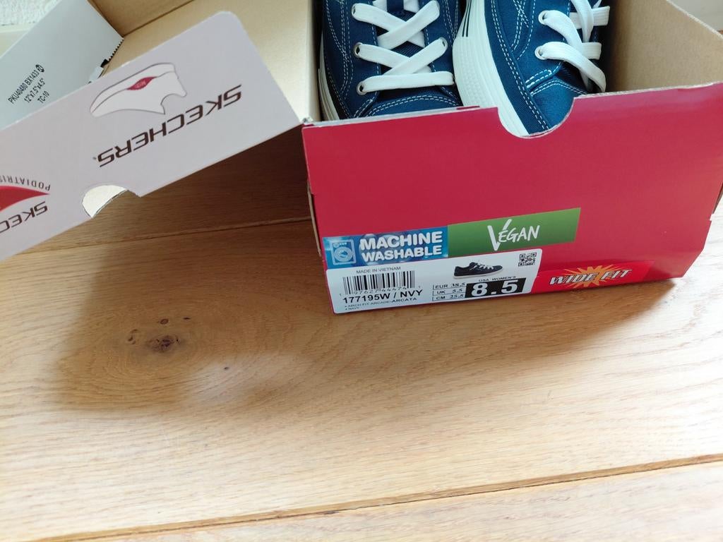 Skechers Arch Fit sneakers blauw - Maat 38.5, Skechers, Ophalen of Verzenden