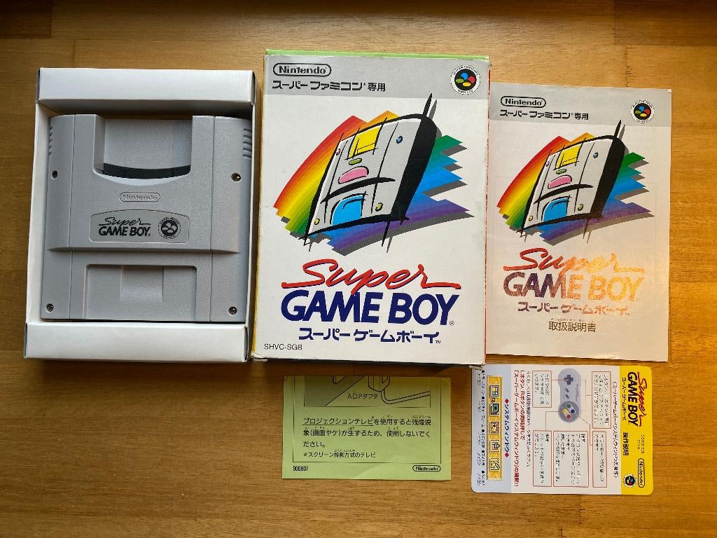 Super gameboy player super famicom, 1 speler, Ophalen of Verzenden, Zo goed als nieuw, Vanaf 3 jaar