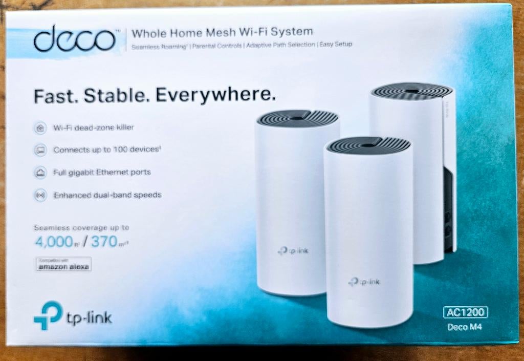 TP-Link Deco SmartWifi pods, 3 stuks, Ophalen of Verzenden, Nieuw, Tp-link