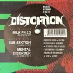 Distortion - Milk P4.13 | Oldschool Hardcore | Vinyl Plaat, Ophalen of Verzenden, Zo goed als nieuw, 12 inch, Techno of Trance