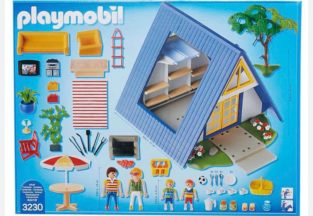 Playmobil vakantiehuisje - 3230, Ophalen, Zo goed als nieuw