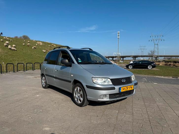 Hyundai Matrix 1.6 2008 1 JR APK Airco Vredestein banden, Auto's, Hyundai, Particulier, Matrix, ABS, Airbags, Airconditioning