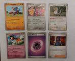 6 nieuw pokemon verzamelkaarten, Ophalen of Verzenden, Nieuw