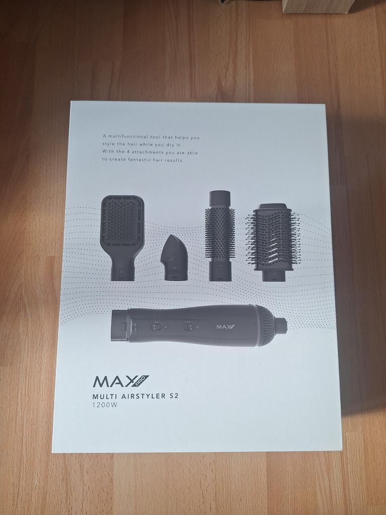 Max Pro Multi Airstyler S2 1200W - nieuw, Ophalen, Nieuw, Haarverzorging