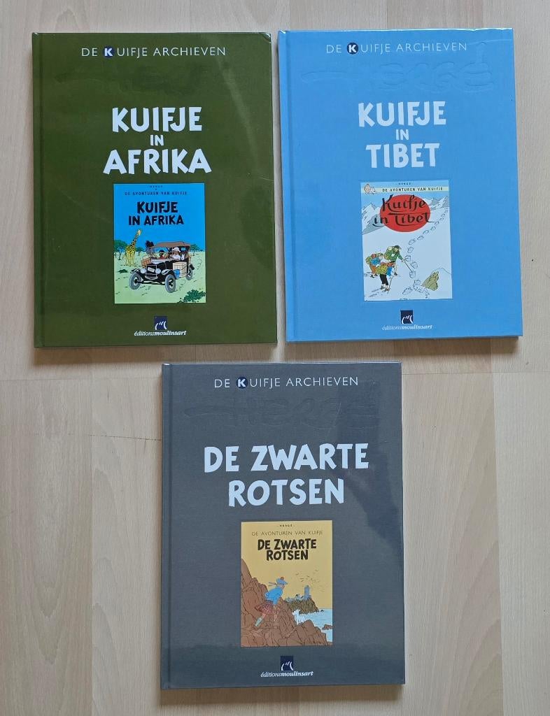Kuifje Archieven - 3 stuks, Boeken, Stripboeken, Meerdere stripboeken, Ophalen of Verzenden, Nieuw