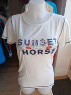 Ecru Horka Playa T-shirt maat M, Dressuur, Nieuw, Ophalen of Verzenden, Info@horka.com
