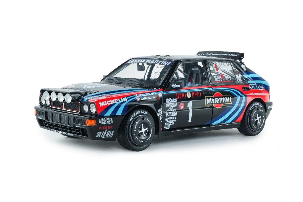1:18 Lancia Delta HF Integrale - Rally Monte Carlo 1990, Hobby en Vrije tijd, Modelauto's | 1:18, Auto, Nieuw, Ophalen of Verzenden