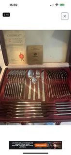 Verguld bestek Solingen, Antiek en Kunst, Ophalen of Verzenden