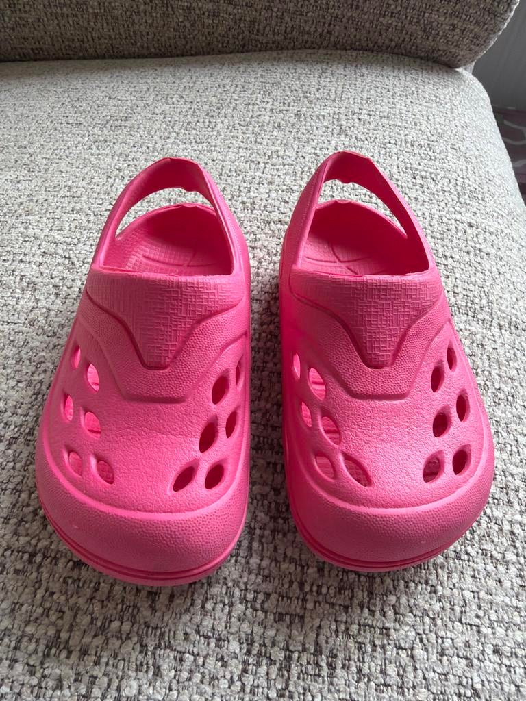 Roze waterschoenen/klompjes maat 5, Kinderen en Baby's, Kinderkleding | Schoenen en Sokken, Ophalen of Verzenden, Gebruikt, Meisje