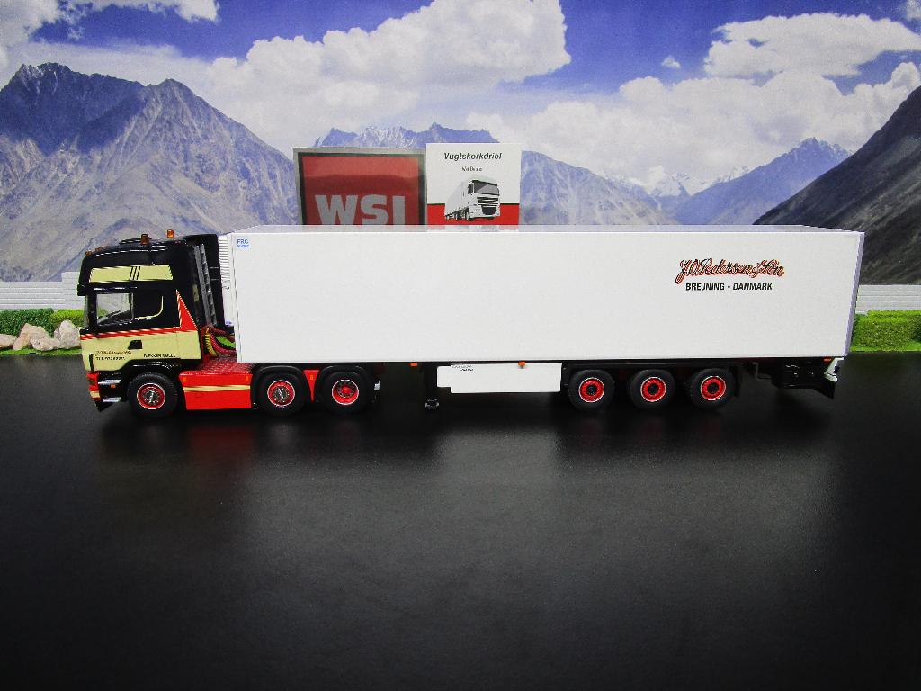Wsi 01-4806 Scania 4 Serie Topline , J.Q. Pedersen, Ophalen, Nieuw, Bus of Vrachtwagen, Wsi