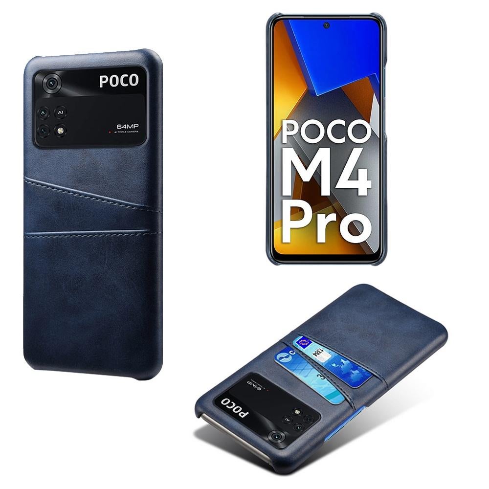 Backcover+Screenprotector voor Xiaomi Poco M4 Pro 4G _ Blauw, Verzenden, Nieuw, Hoesje of Tasje