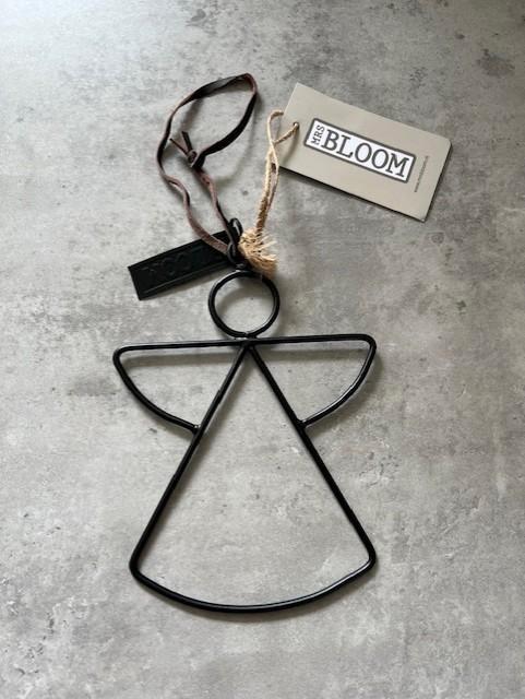 MrsBloom Hanger Engel S metaal zwart Nieuw!, Diversen, Kerst, Nieuw, Ophalen of Verzenden