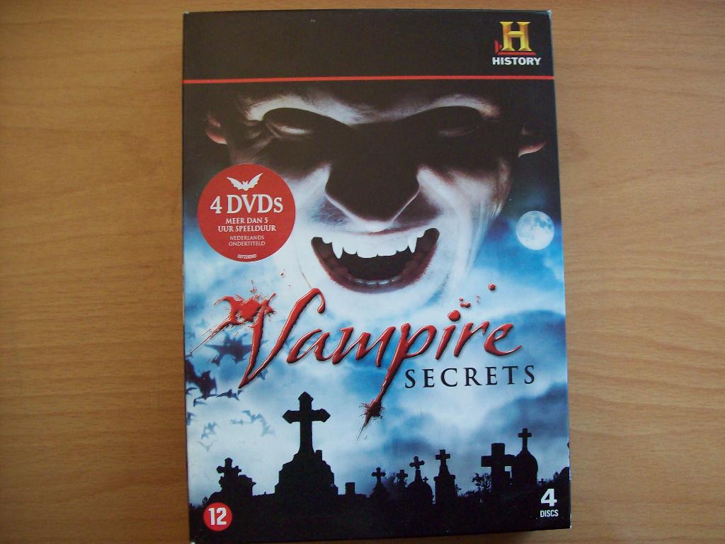 Vampire Secrets (4-DVD; History Channel) Bram Stoker Dracula, Gebruikt, Boxset, Ophalen of Verzenden, Overige typen