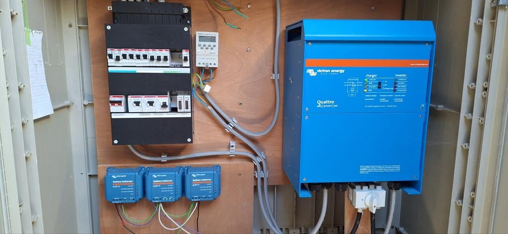 12 kw thuisbatterij met Victron 48/5000 quattro en venus gx, Ophalen, Zo goed als nieuw, Overige typen