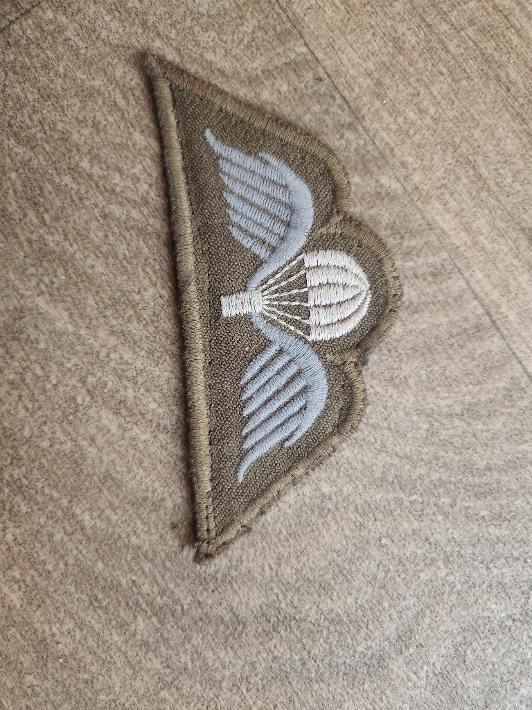 Embleem Patch Badge Wing Parawing Airborne Parachutist, Verzamelen, Militaria | Algemeen, Ophalen of Verzenden, Landmacht, Nederland