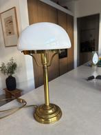 Art nouveau Berliner tafellamp, Art nouveau, Ophalen of Verzenden, Zo goed als nieuw, Glas