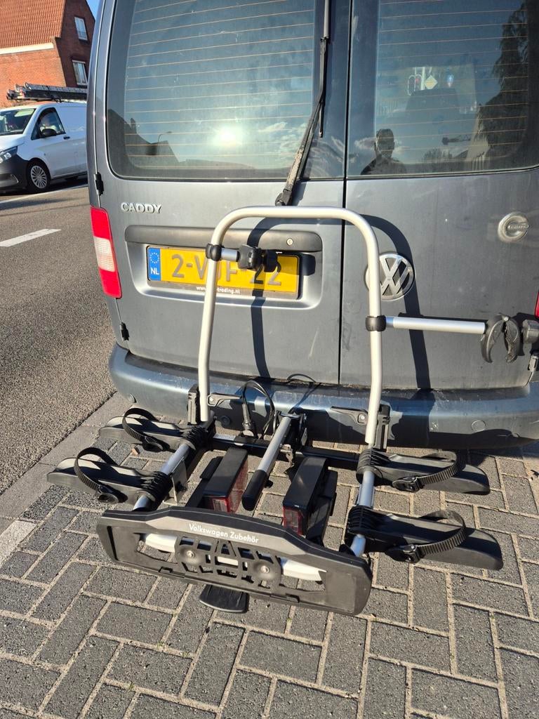 Topper bijna nieuwe inklapbare uebler x21 22 fietsendrager, Auto diversen, Fietsendragers, Ophalen, Trekhaakdrager