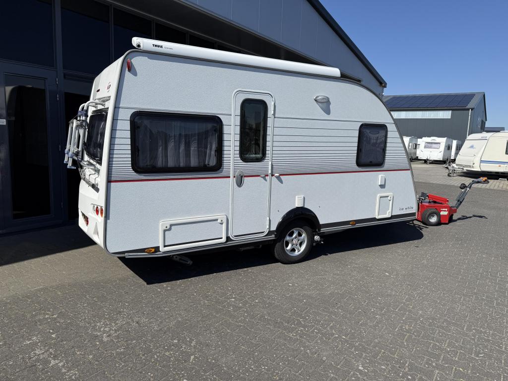 Kip Isa White 44 TDB Fransbed 205cm + Zit Luifel + Mover etc, Caravans en Kamperen, Kip, Bedrijf, Treinzit, Schokbreker
