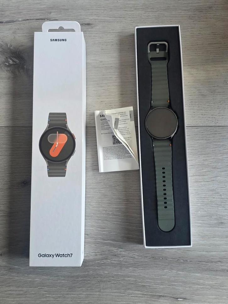 Samsung Galaxy Watch7, Sieraden, Tassen en Uiterlijk, Smartwatches, Gebruikt, Android, Zwart, Ophalen of Verzenden