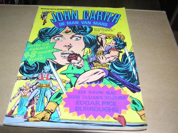 John Carter de man van Mars nr. 3, Boeken, Strips | Comics, Zo goed als nieuw, Eén comic, Europa, Ophalen of Verzenden