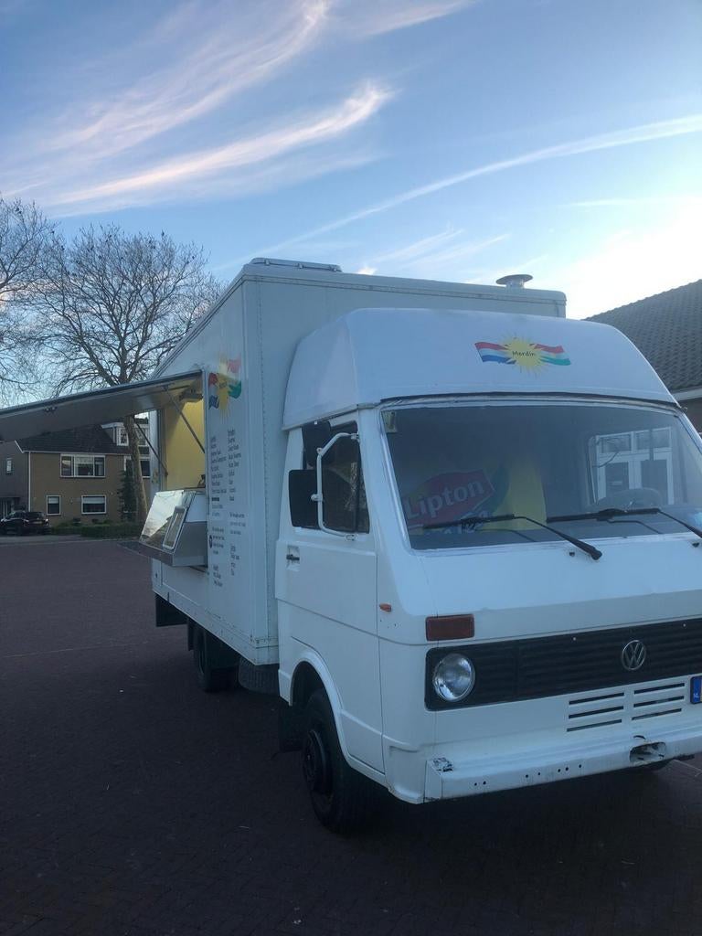 Volkswagen Foodtruck uit 1985, Voorwielaandrijving, Stof, 3200 kg, Volkswagen