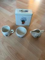 Servies en blikje Jet ter Steege Lavender, Overige typen, Ophalen of Verzenden, Zo goed als nieuw, Overige stijlen