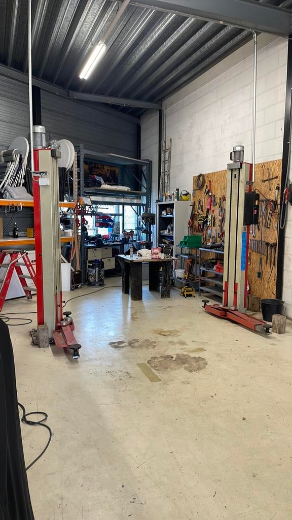 Twee kolloms hefbrug 3000 kg 380 volt, Auto diversen, Autogereedschap, Ophalen of Verzenden, Gebruikt