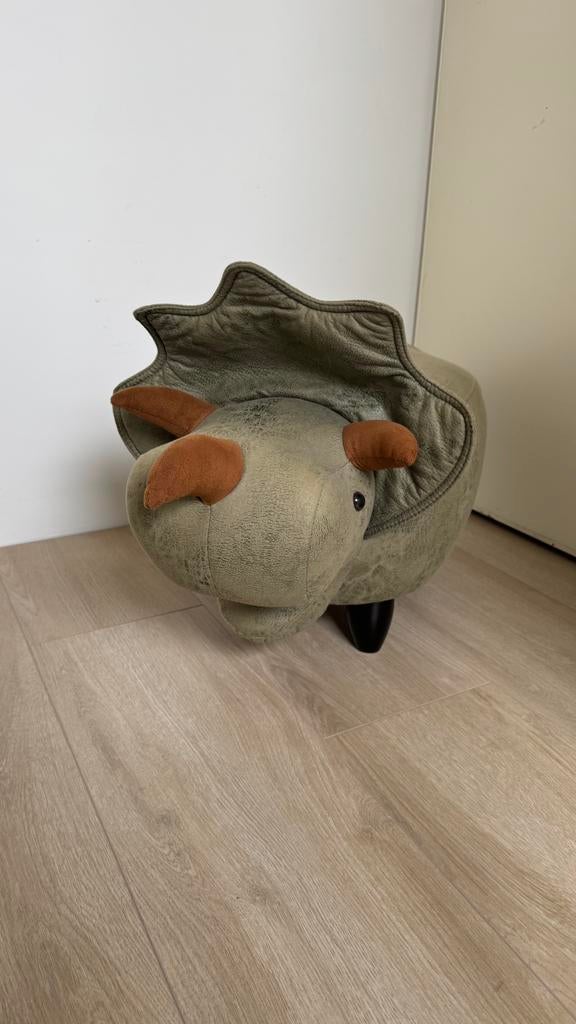 Dino poef/kruk, Ophalen, Minder dan 50 cm, 75 tot 100 cm, Zo goed als nieuw