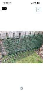 5 groene gaaspanelen 150x60 cm + 1 gebruikt paneel, Tuin en Terras, Ophalen, Gebruikt, Minder dan 10 meter, Gaas