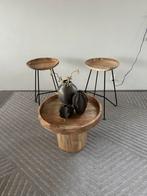 Barkrukken 2 stuks, Ophalen, 60 tot 90 cm, Zo goed als nieuw, Metaal