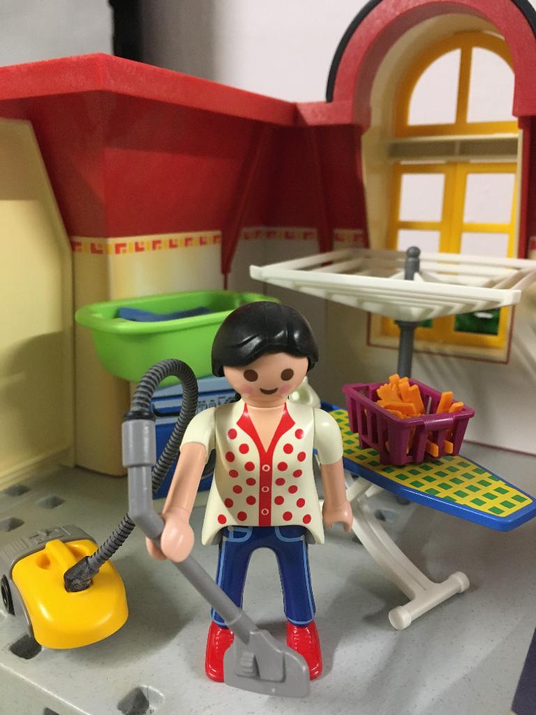 Playmobil Waskamer 3206 Modern Woonhuis poppetje wassen, Verzenden