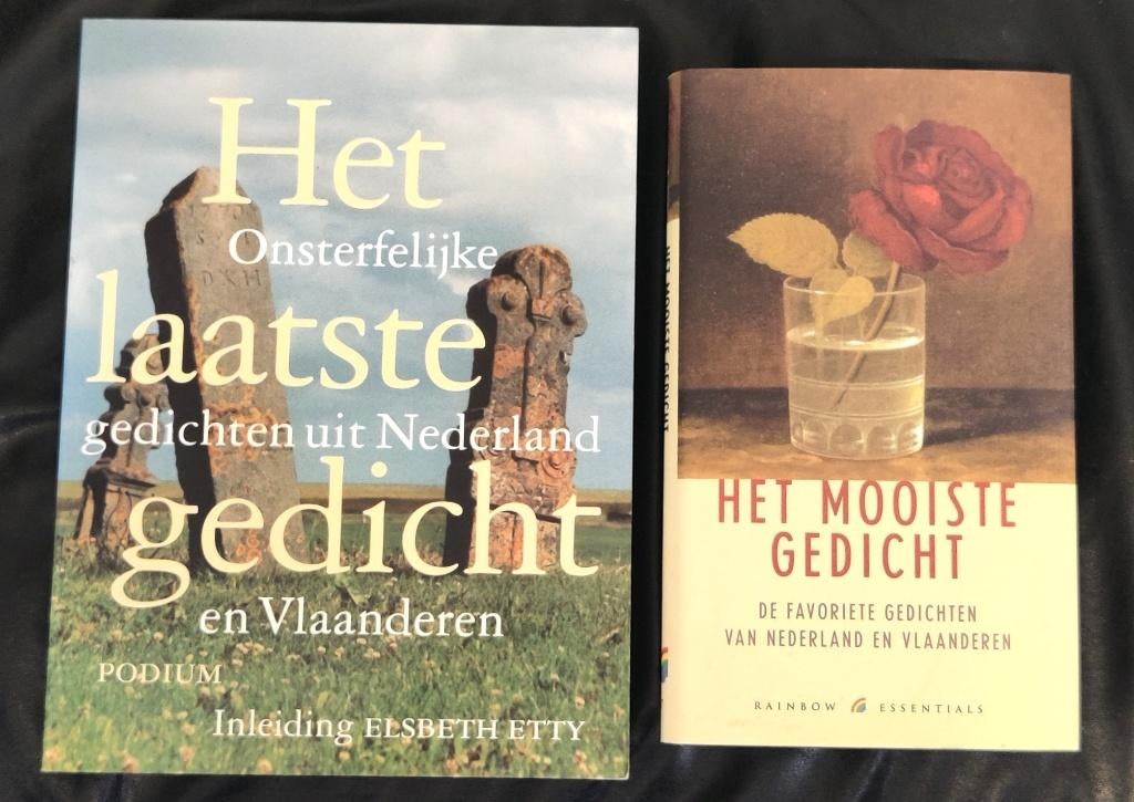 2 boeken met gedichten Het laatste en Het mooiste gedicht, Ophalen of Verzenden, Nieuw, Meerdere auteurs