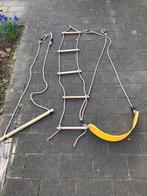 Schommel, ladder en rekstok voor speeltoestel, Kinderen en Baby's, Speelgoed | Buiten | Speeltoestellen, Ophalen, Gebruikt, Schommel
