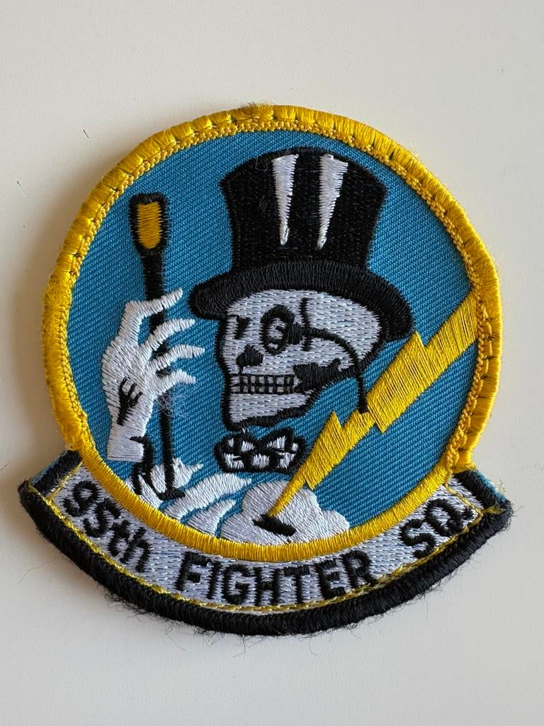 USAF 95th Fighter Squadron (F-22) patch, Ophalen of Verzenden, Luchtmacht, Amerika, Embleem of Badge